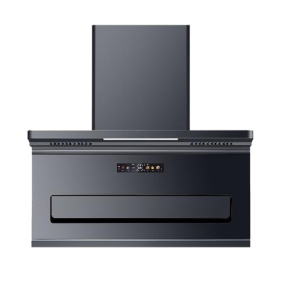 เครื่องดูดควันครัวอัจฉริยะ โมเกอร์ สีดำ